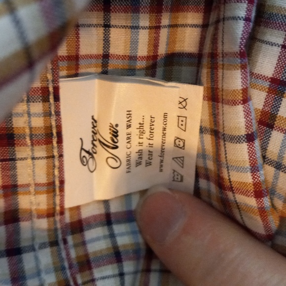 Haggar XL Plaid Long Sleeve Button Front Shirt Mens - Picture 12 of 13